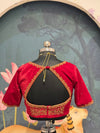 Princess Cut Art Dupion Silk Blouse