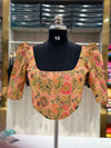 Square Neck Princess Cut Blouse