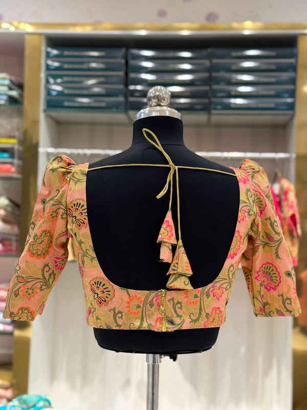 Square Neck Princess Cut Blouse