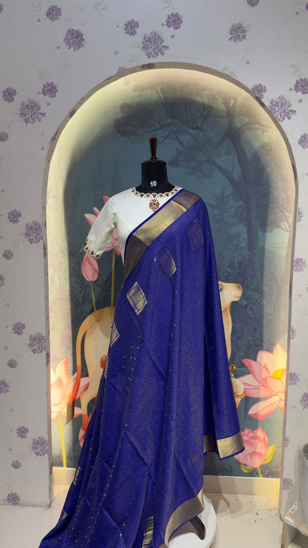 Pure mysore silk saree