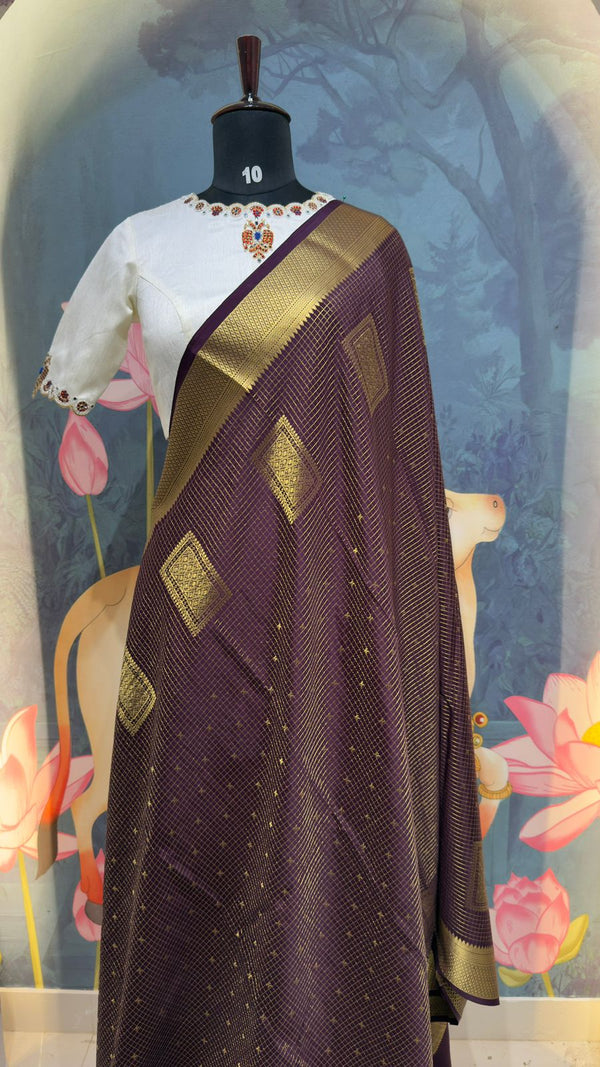 Pure mysore silk saree