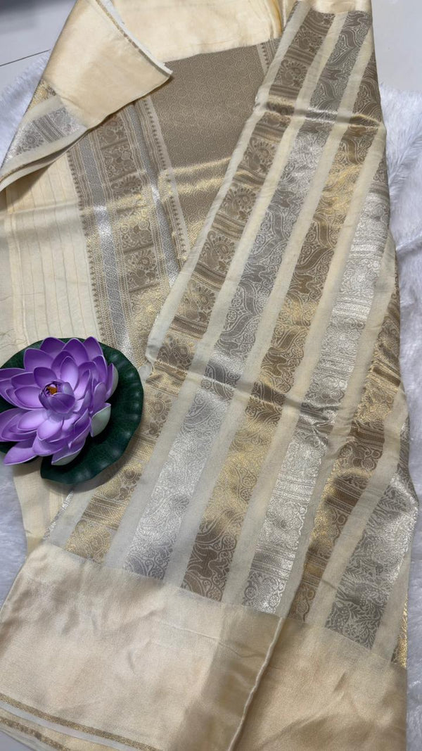 Nita Ambani mam Half White saree