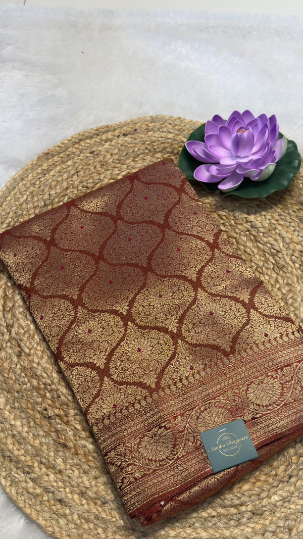Brocade banaras saree