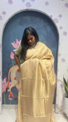 Brocade banaras saree IVORY