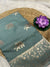 Tussur saree with elephant motive