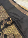 Tussur saree with meenakaari work