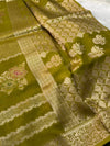 Tussur saree with meenakaari work