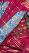 printed crape silk