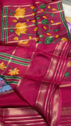 printed crape silk