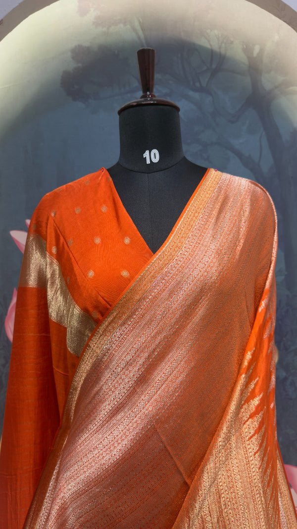 Munga silk Rising border