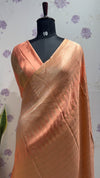 Munga silk Rising border Peach