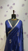 Gaji Modal saree Royal blue