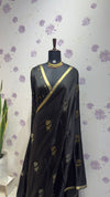 Gaji Modal saree black