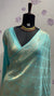 Brocade munga silk new design sea blue