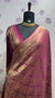 Brocade munga silk new design Megenta Pink