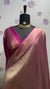 Brocade Munga Silk Temple Border Megenta Pink