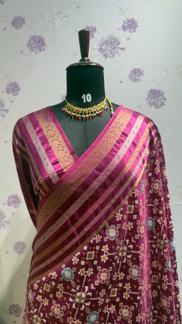 Munga patola saree