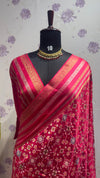 Munga patola saree Pink