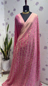 Kaddi georgett saree