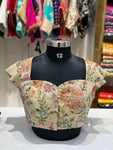 Tissue Mirror work blouse