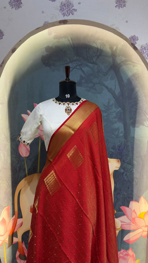 Pure mysore silk saree