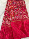 Munga Patola Saree Pink