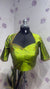 Pure silk Green Ikkat blouse