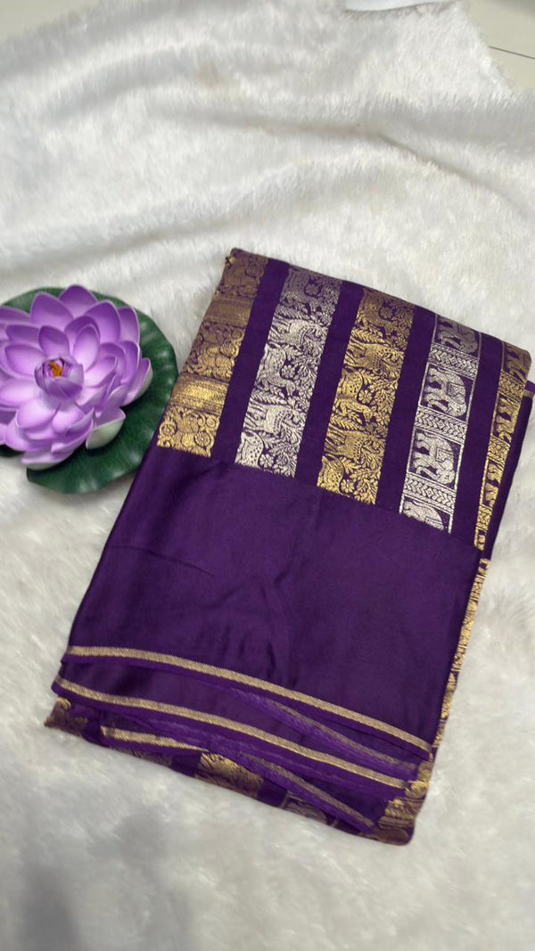 Nita Ambani mam Purple saree