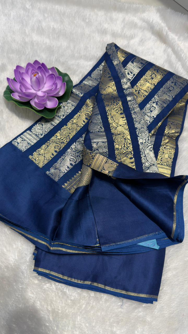 Nita Ambani mam Ink Blue saree