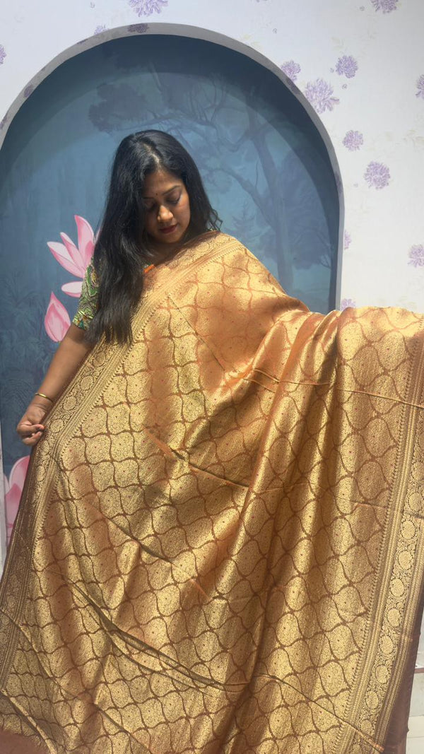 Brocade banaras saree