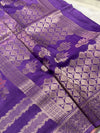 Tussur saree with meenakaari work