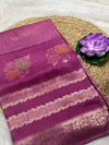 Tussur saree with meenakaari work
