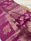 Tussur saree with meenakaari work