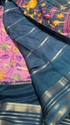 printed crape silk