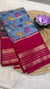 printed crape silk