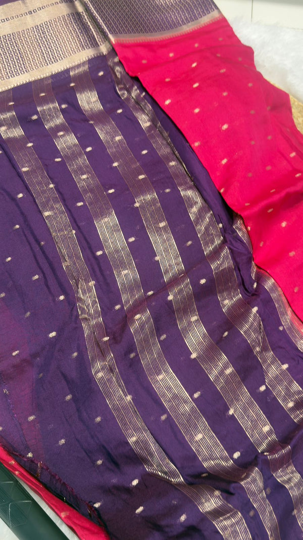 assam silk saree