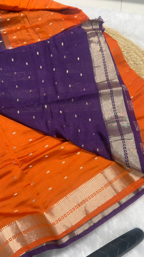 assam silk saree