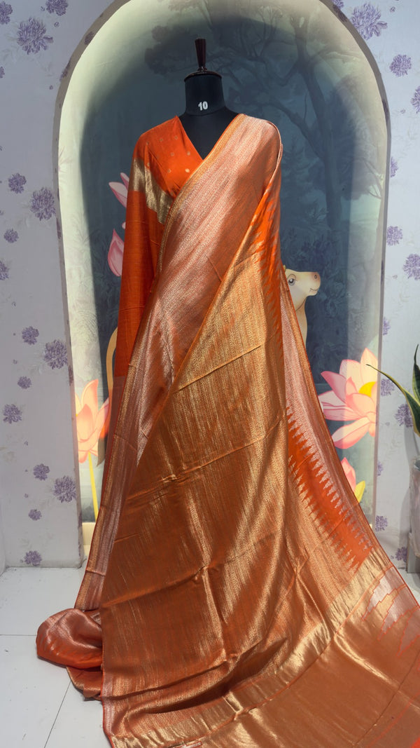Munga silk Rising border