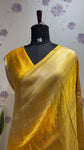 Munga silk Rising border Yallow