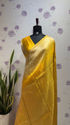 Munga silk Rising border Yallow