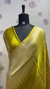 Munga silk Rising border parrot green