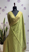 Pure Crape Banaras Saree