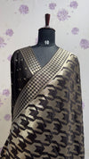 Black Munga silk
