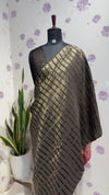Munag silk black madhuri dixit saree