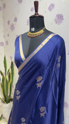 Gaji Modal saree Royal blue