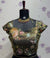 Tissue Mirror Work Blouse black