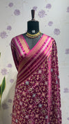 Munga patola saree