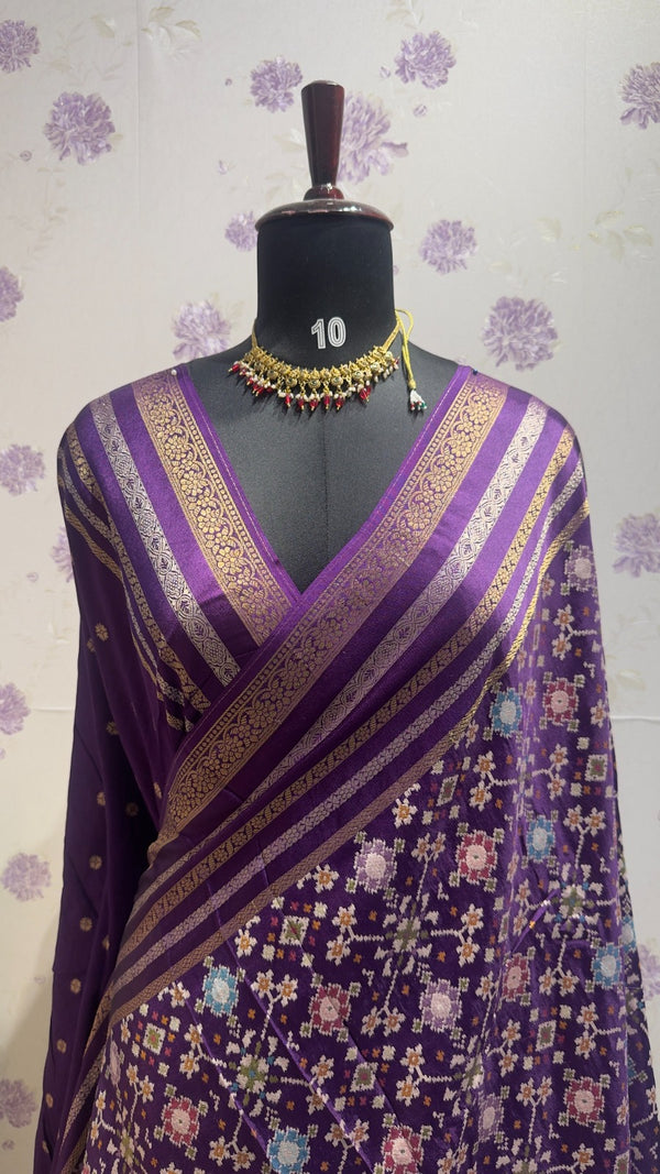 Munga patola saree