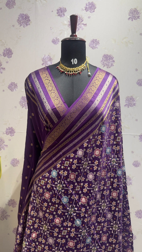 Munga patola saree