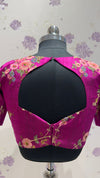 Pure Raw Silk With Embroidery